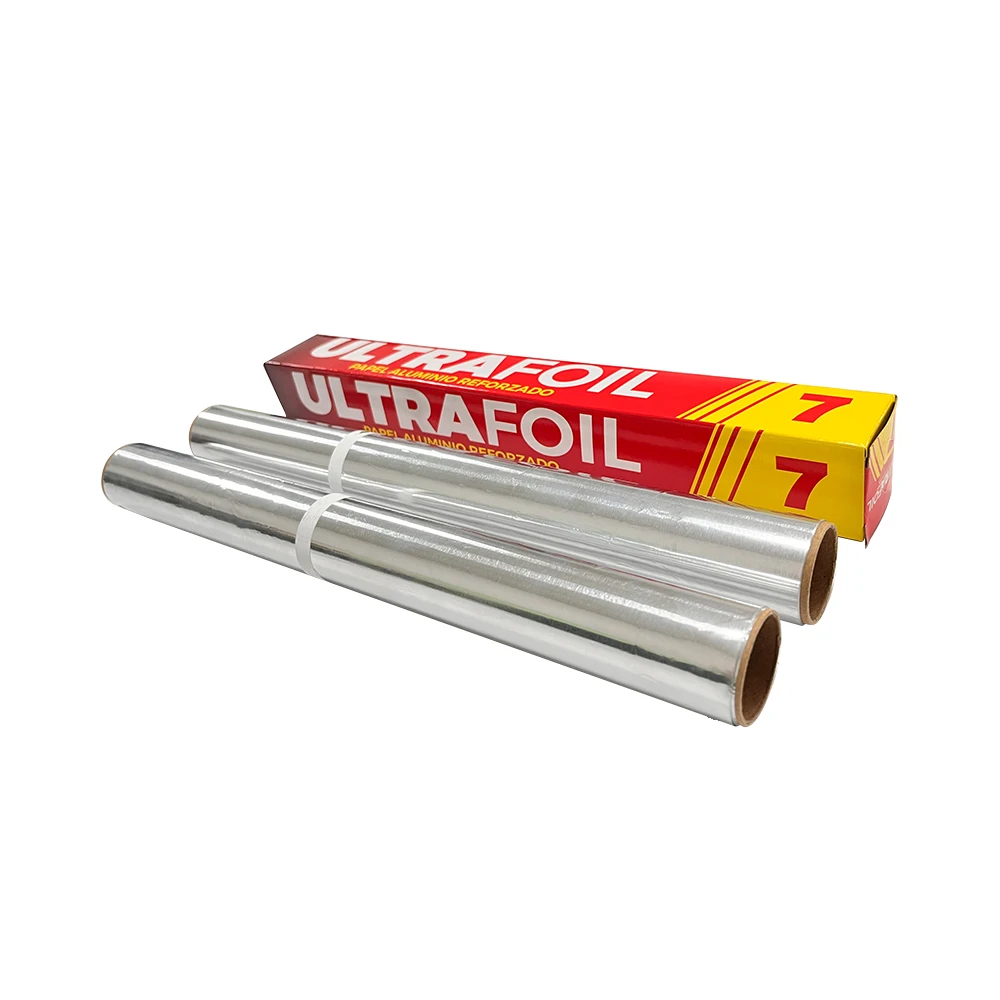 1235 8011 Recyclable Aluminum Foil In Rolls Disposable Food Packaging Aluminium Foil Roll For Grill