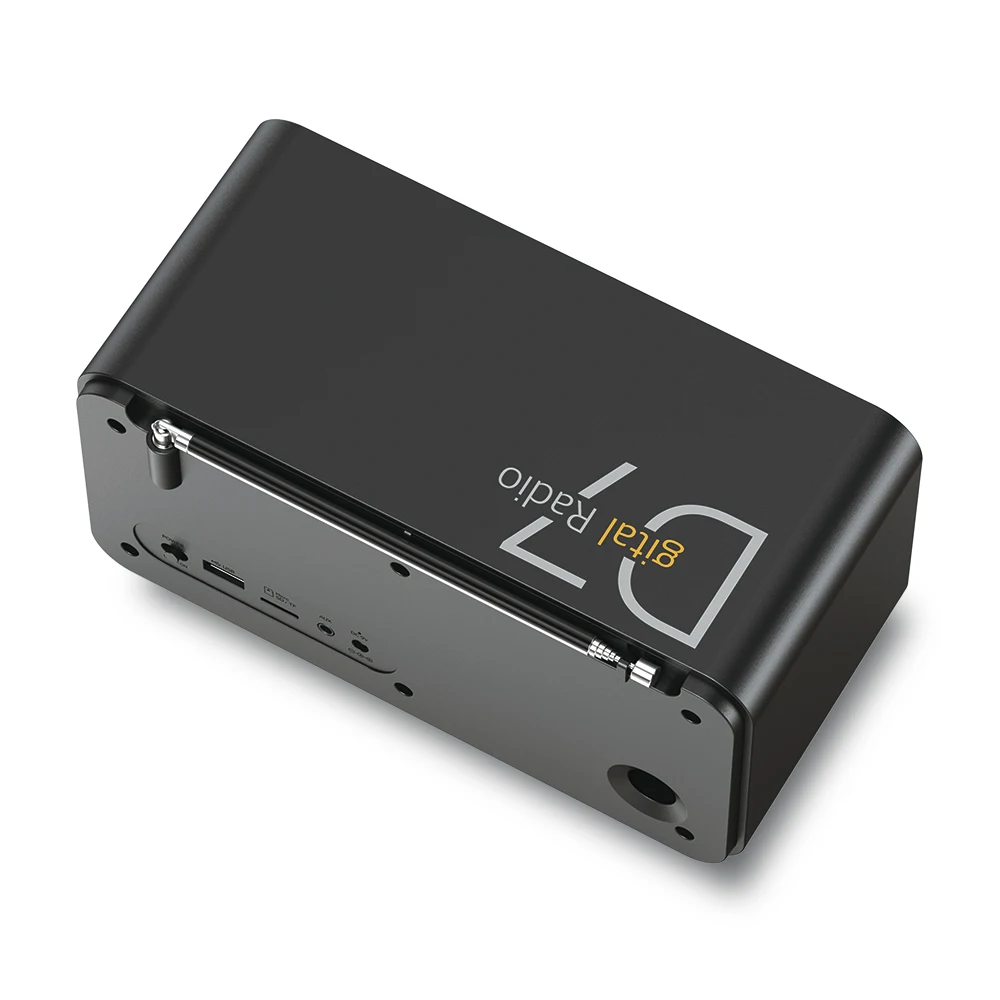 
D7 Home radio DAB Wifi internet radio 2.4inch TFT color display 