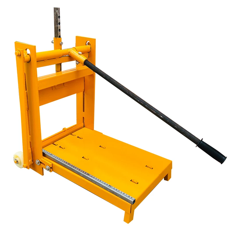 super promotions Fine-tuning type 20-20 Metal manual brick cutter machine road paving tool labor-saving brick cutting machine