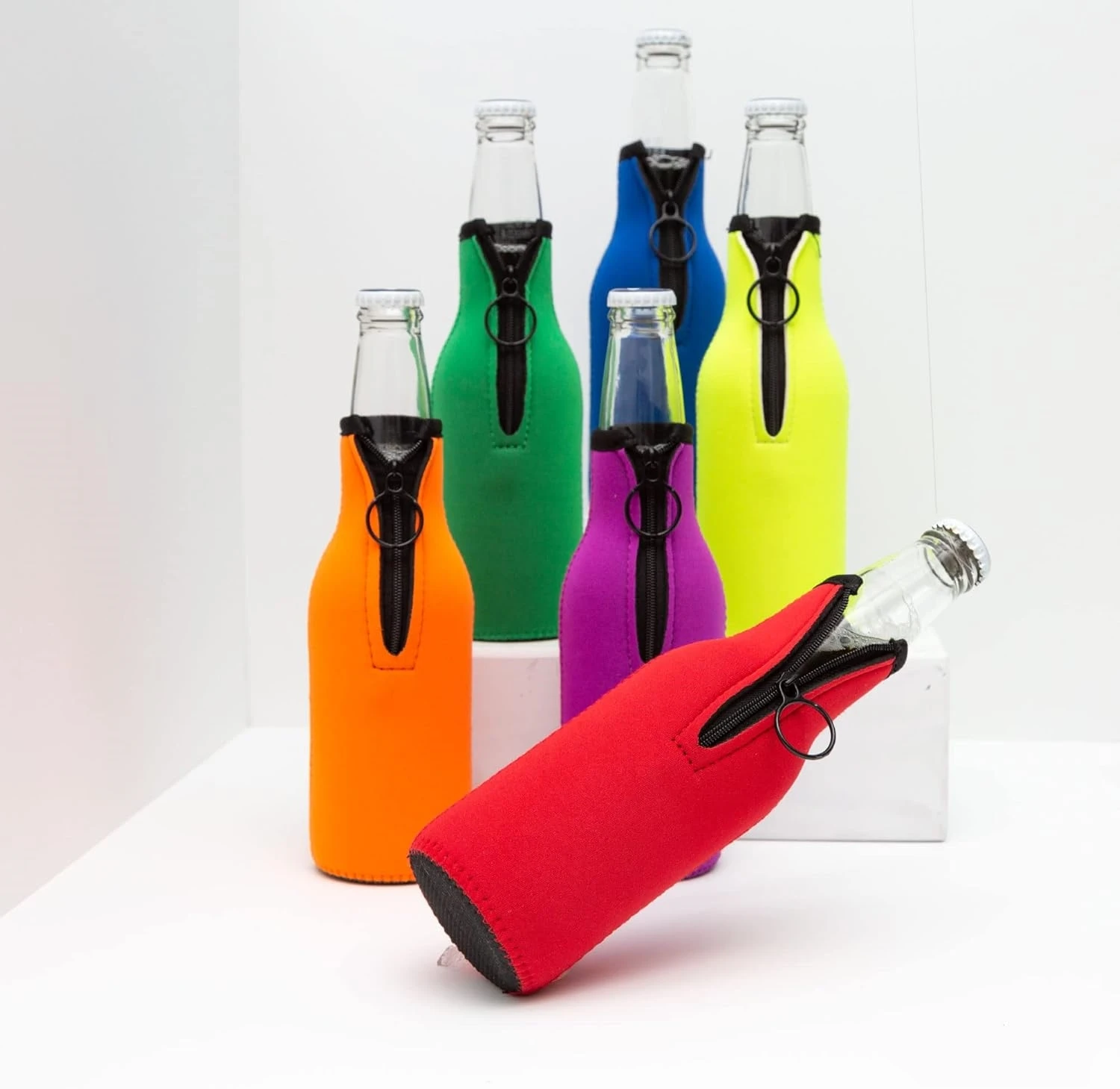 Neoprene opener Beer Bottle Cooler Cover Beer Bottle Cooler Sleeve opener beer bottle