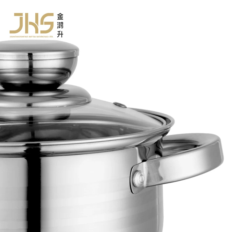 Royal casserole pot factory price topf clay pots for cooking cookware ollas acero inoxidable