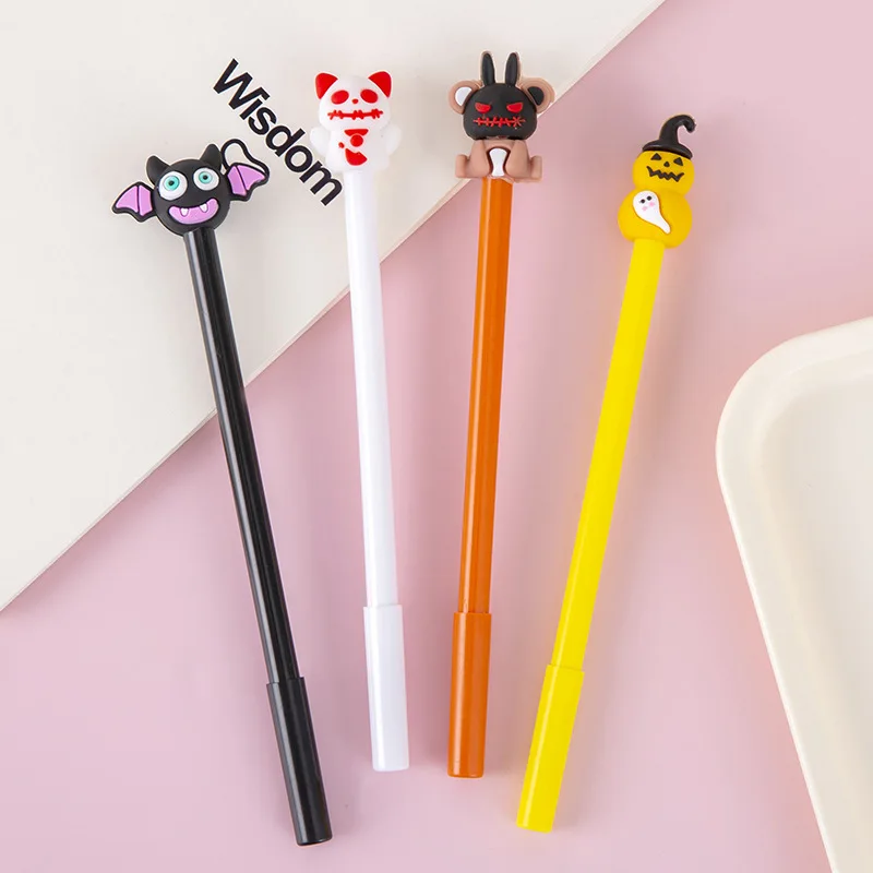 Creative Halloween Bat Ghost Cartoon Neutral Pen Water Pen Halloween Gift Stationery