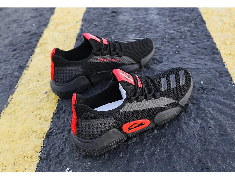 Wholesale Cheap Summer Mesh  Sneakers For Men Breathable Men's Casual Shoes Slip-on Male  Loafers  Walking Shoes