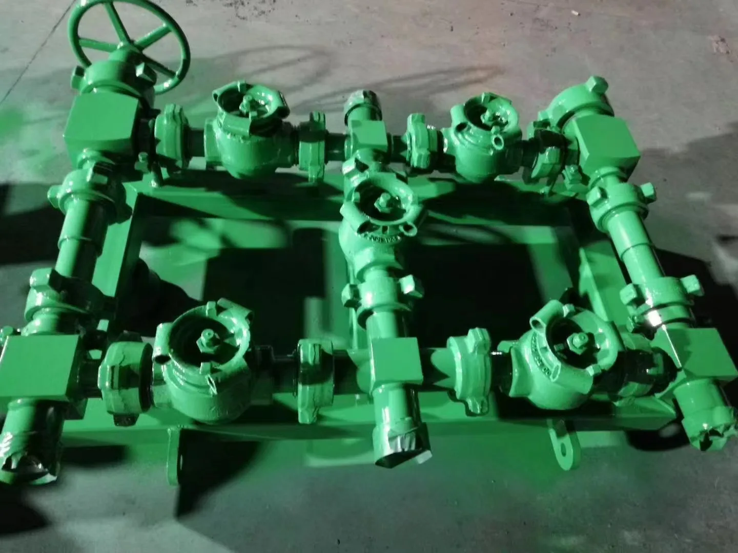 Customized 35-105 Mpa high and low pressure combination manifold plug valve manifold