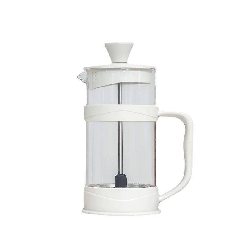 KLP Eco Friendly Coffee plunger Press Bamboo 600ml glass french press coffee maker