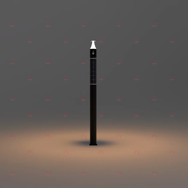 DAWN hot sale all in one solar lamp led street light outdoor 20w 40w 60w solar security light for garden street deck