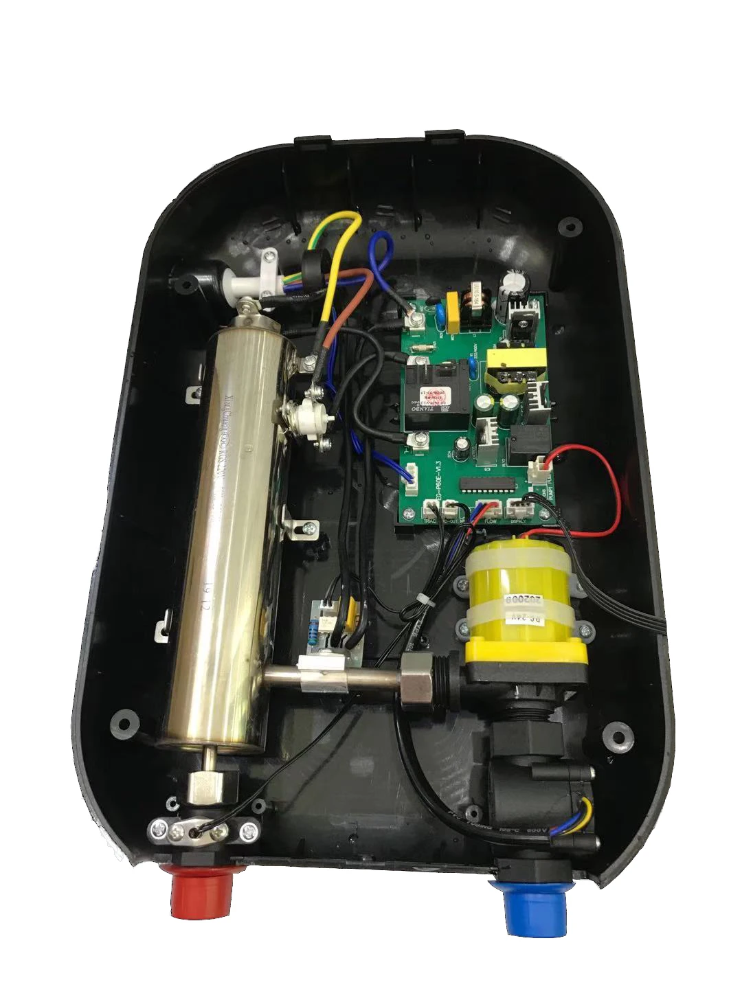 3kw-5.5kw 220v Good Price Knob Controlled Mini Household Instant Electric Water Heater With Build-in Water Pump