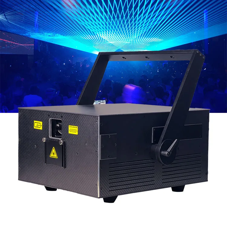 Optlase 45W  Laser Light Show Machine DMX512  Laser Dance Light RGB Laser Light Beam Scanning Projector for outdoor