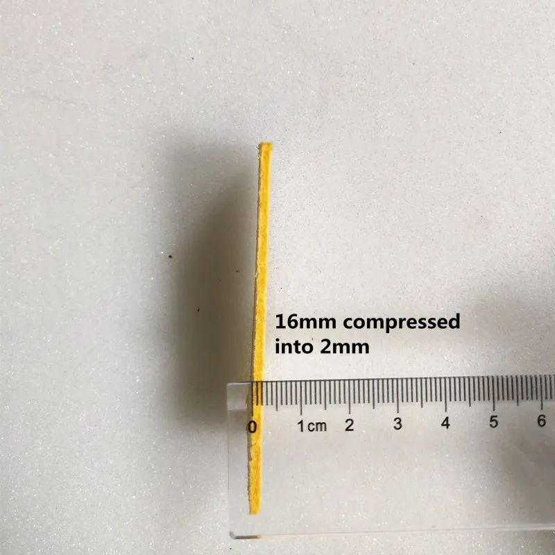 No Chemical Addition Dehydrated Compressed Cellulose Sponge In Rectangular Form For Laboratory Use