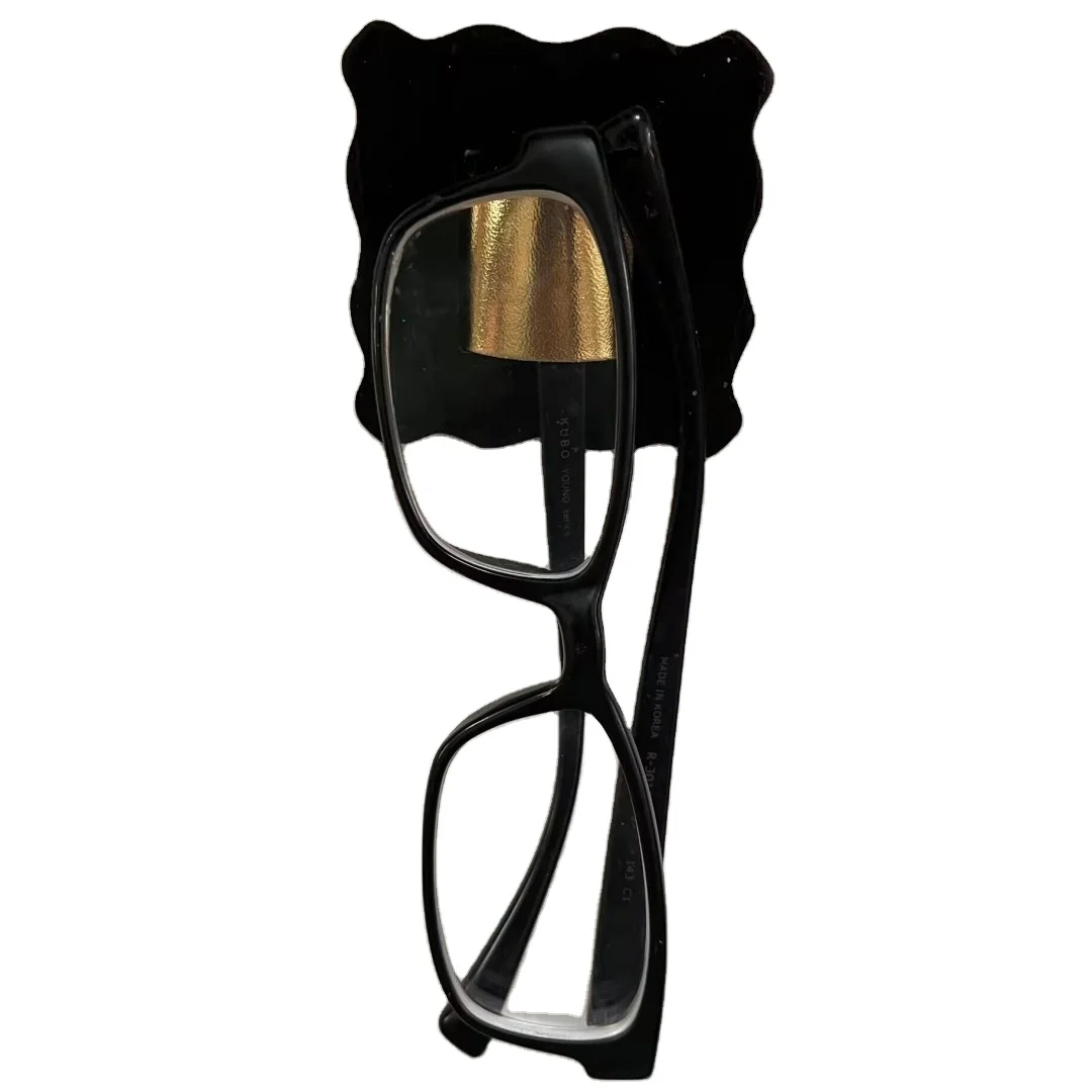 wooden Sunglasses Storage Rack Wood Wall Mounted Eyeglasses Holder with Faux Leather Hooks Organize  Sunglasses  Rack