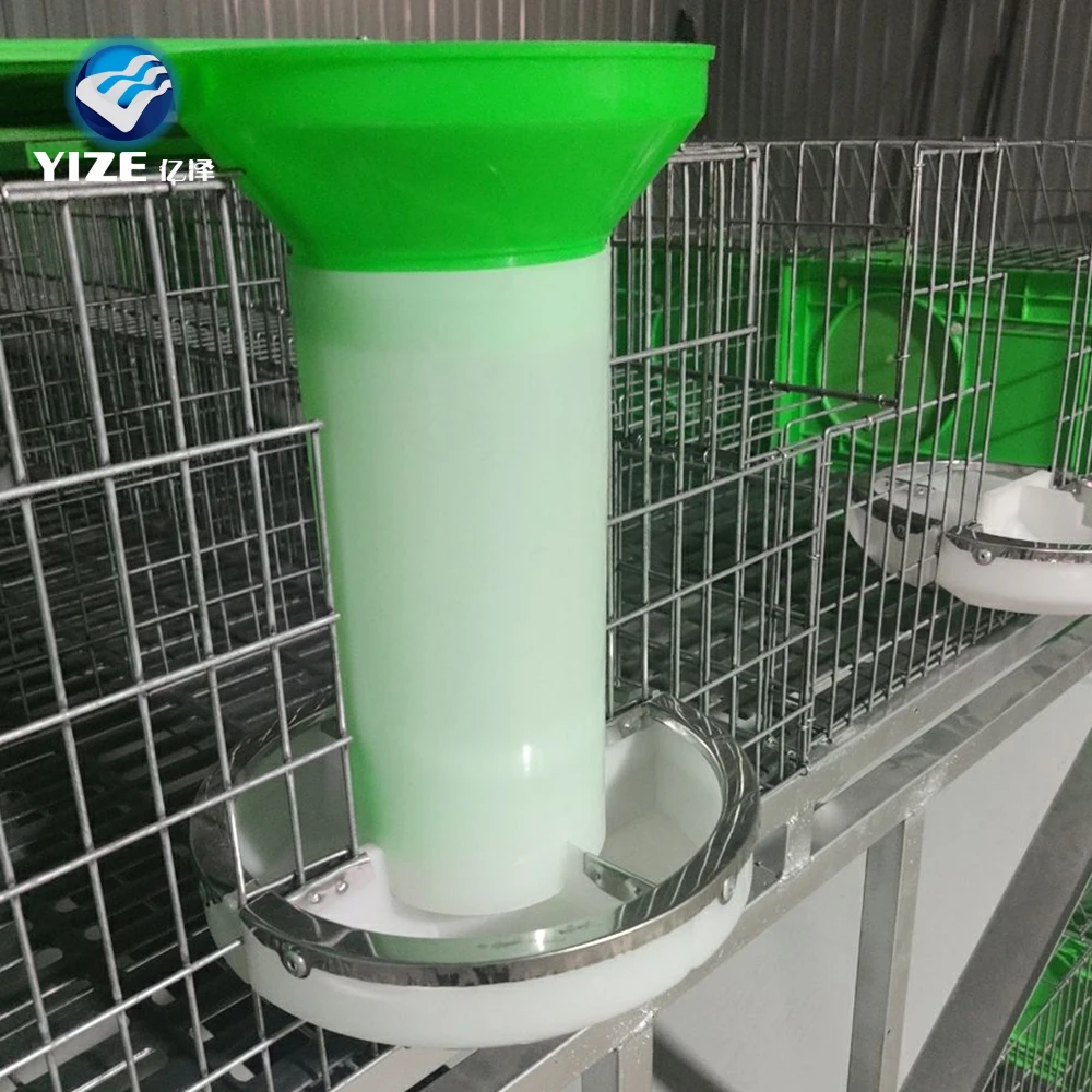 Large Indoor Automatic Rabbit Cage Industrial Rabbit Cage for Sale Commercial European with Nest Box Hot Sale in Europe Layer