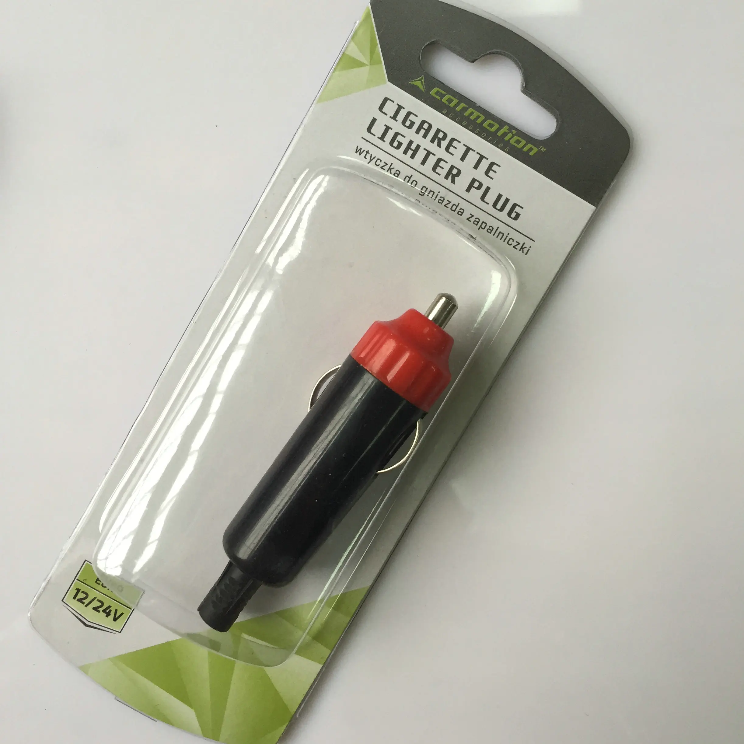 12V 24V auto car cigarette lighter plug switched