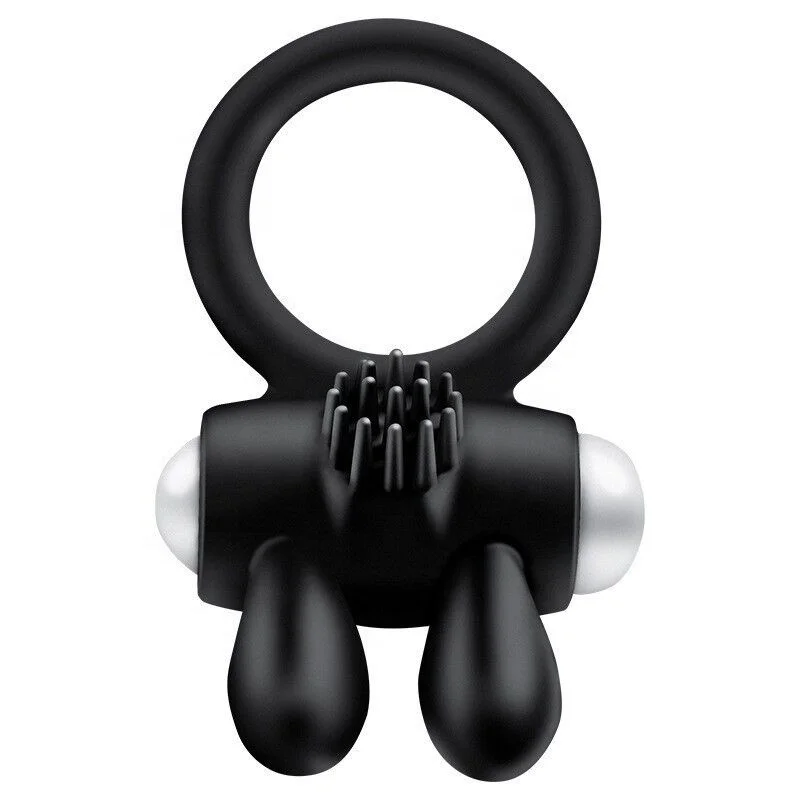 Wholesale cock ring vibrator penis cock ring silicon rabbit cock ring