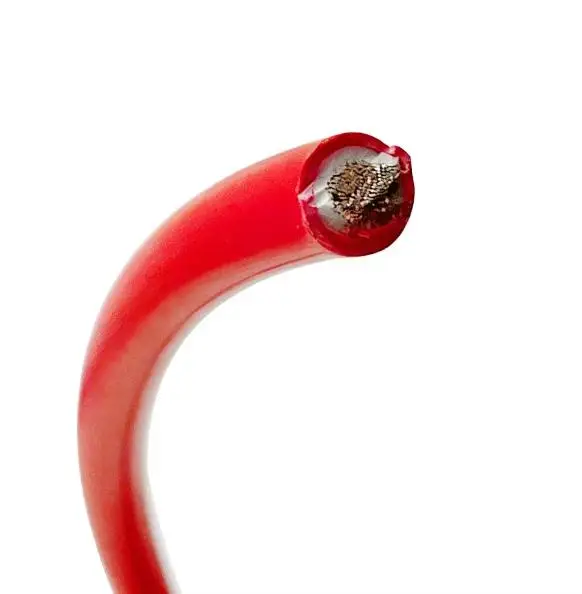 600V 4 6 8 10Awg 12 14 18 22 24 26 28 Awg Heating Super Flexible Silicone Rubber Cable