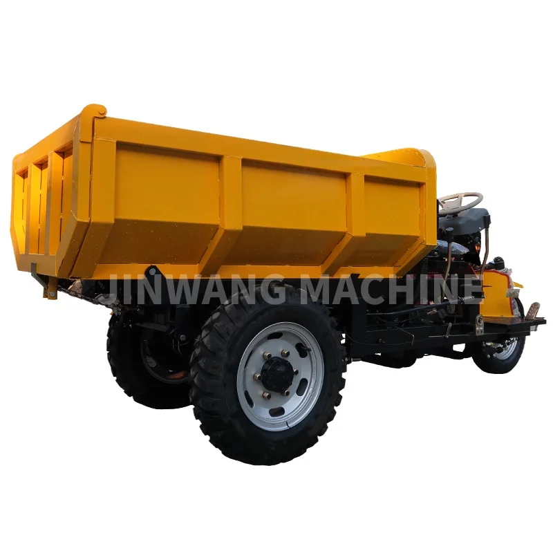 Jinwang Three Wheels Small Diesel Tipper Truck Tricycle For Mine Applied Diesel Dump Truck For 2 Ton