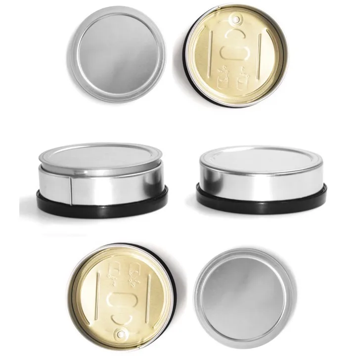 Round Tin Cans Press Tin Cans for Food Packaging