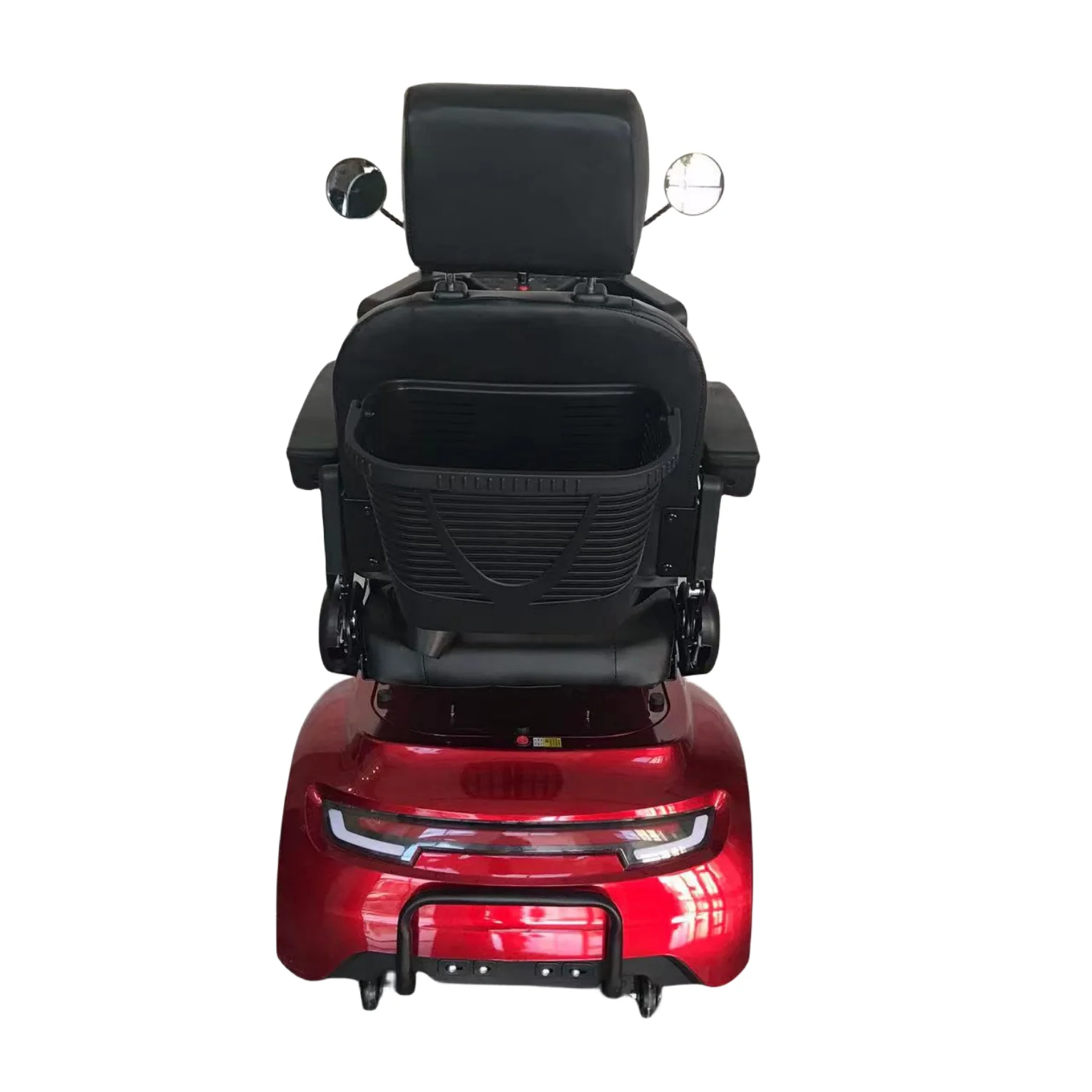 New Model Old People Mobility Scooters Electric 4 Wheel Electric Scooter Heavy Duty With Two shopping bags