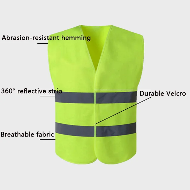 Light vest night walking environmental protection reflective clothing safety clothing