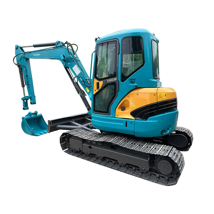 Японский небольшой мини-экскаватор kx155-3 гусеничный экскаватор Kubota 5 тонн