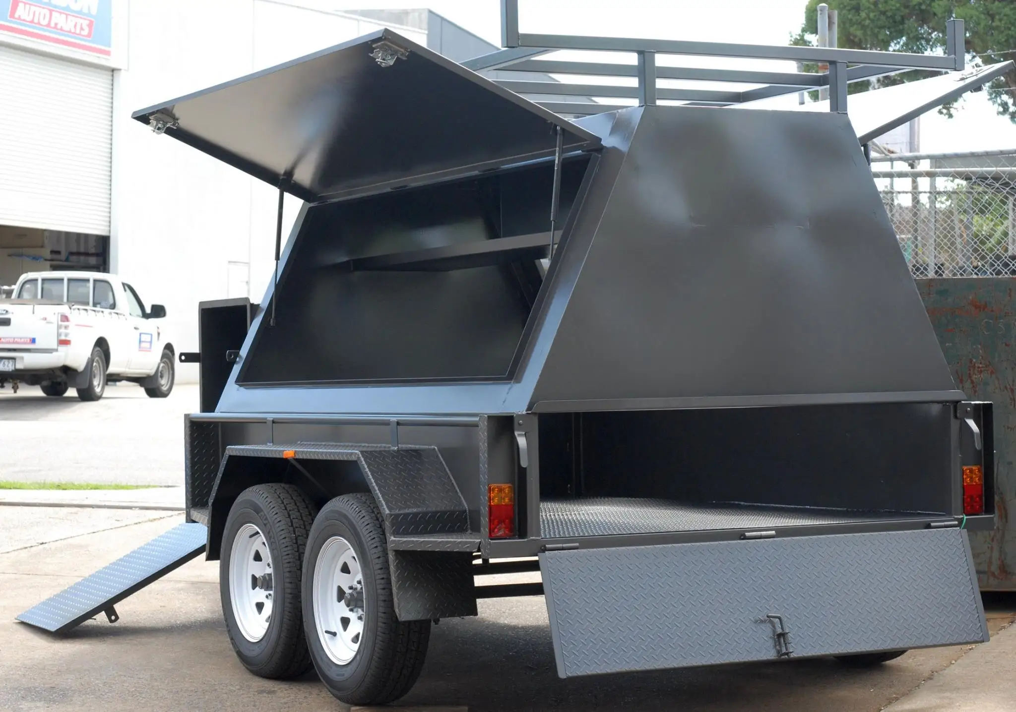 2022 Hot Sale 8X5 Tradesman Trailer Builders Trailer for Sale