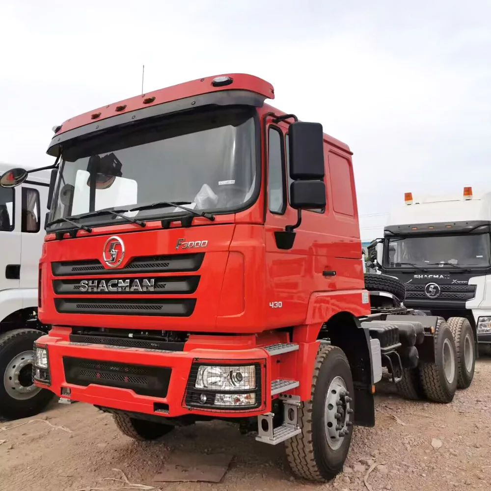 Shacman X3000 F3000 Truck Head 6X4 CNG Prime Mover Tractor Truck 380-450HP Euro 3/4 Shacman Diesel Tractor Truck