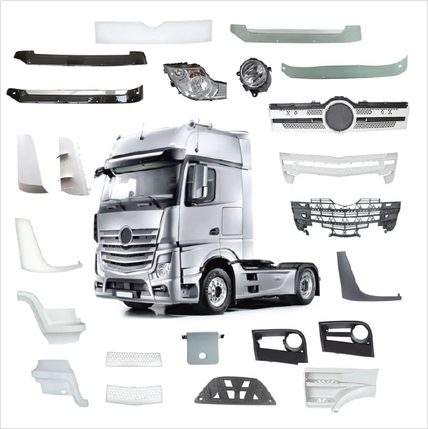 Запчасти для кузова грузовика MERCEDES BENZ Actros MP4 MEGA 2011, новая модель более 500 предметов