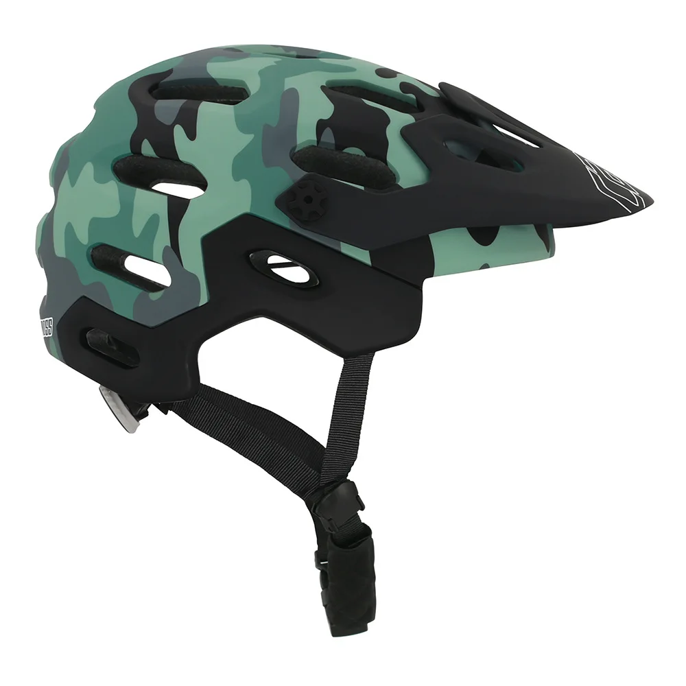
Mountain road bike ventilation and ventilation integrated molding helmet with brim 