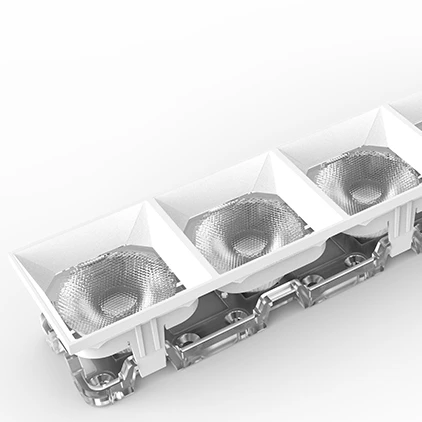 
Manufacturer 38MM 3131 PMMA Linear Optical LED Lens SMD LED Linear Module Indoor Retail Commercial Optcial Lenses 
