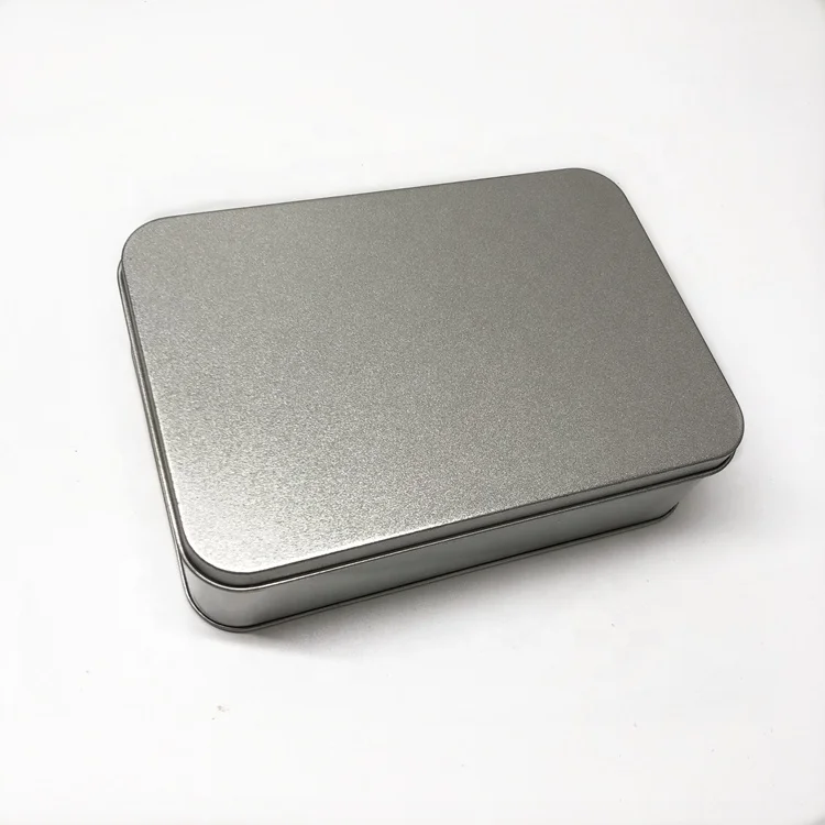 Custom printed metal box custom tea tins wholesale coffee packaging box embossed tin box