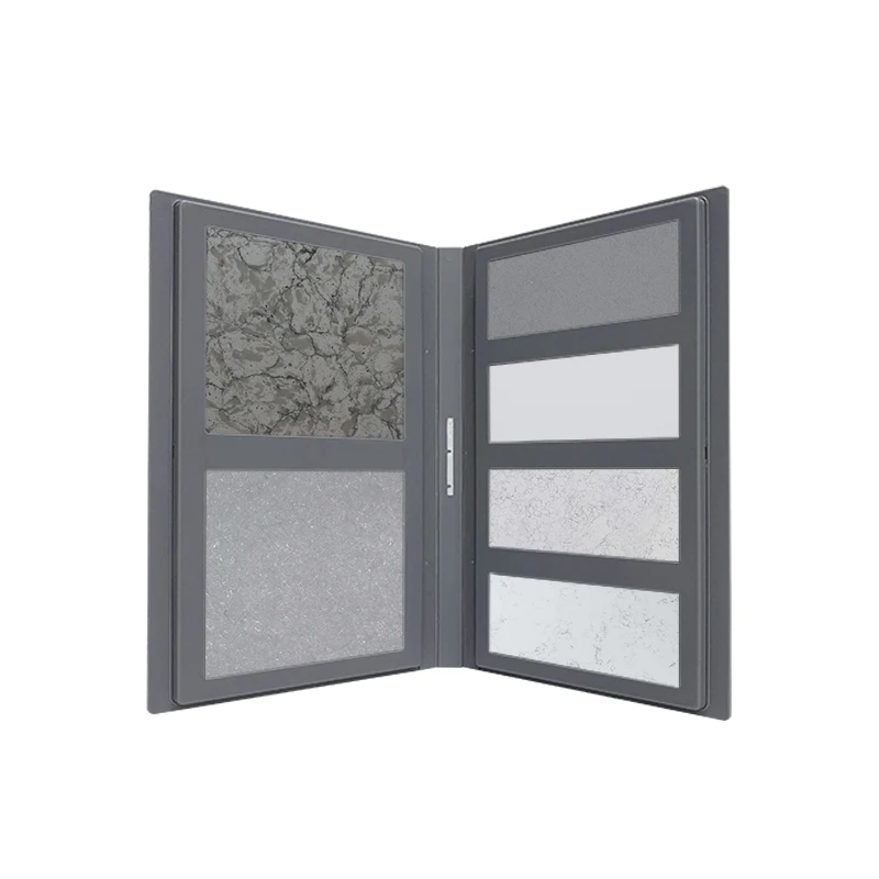 Plastic PVC Marble Tile Sample Binder Quartz Catalog