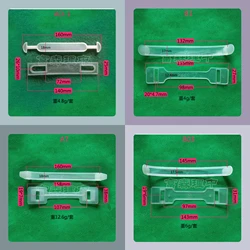 Different size plastic handle cardboard box plastic clear buckle handle the carton