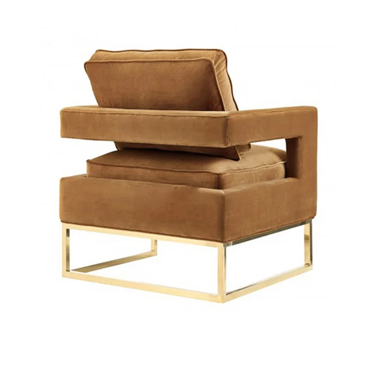 Wholesale of home furniture modern leisure luxury living room furniture single person sofa and chair