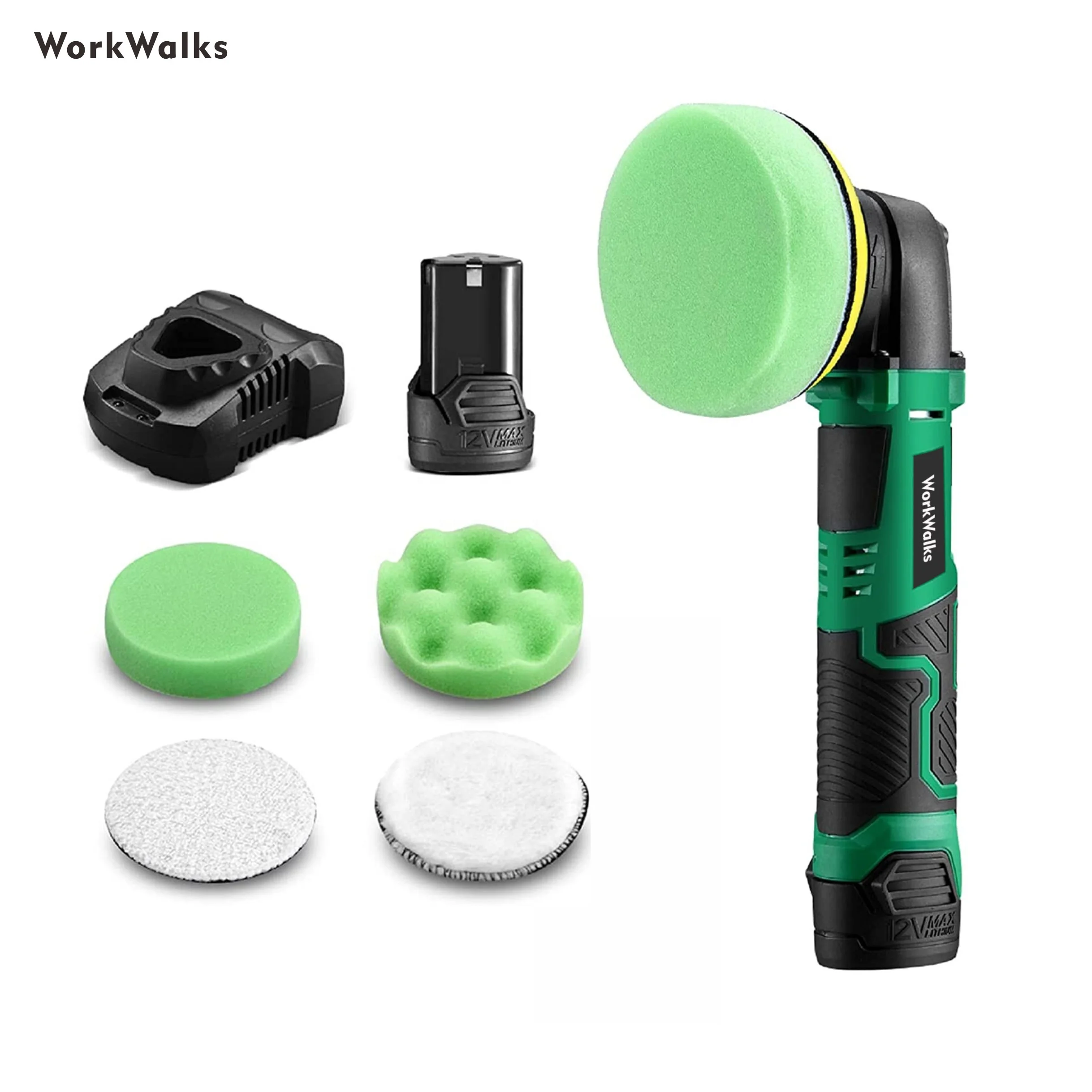household 12V li-ion/lithium battery rechargeable handheld Cordless Polisher