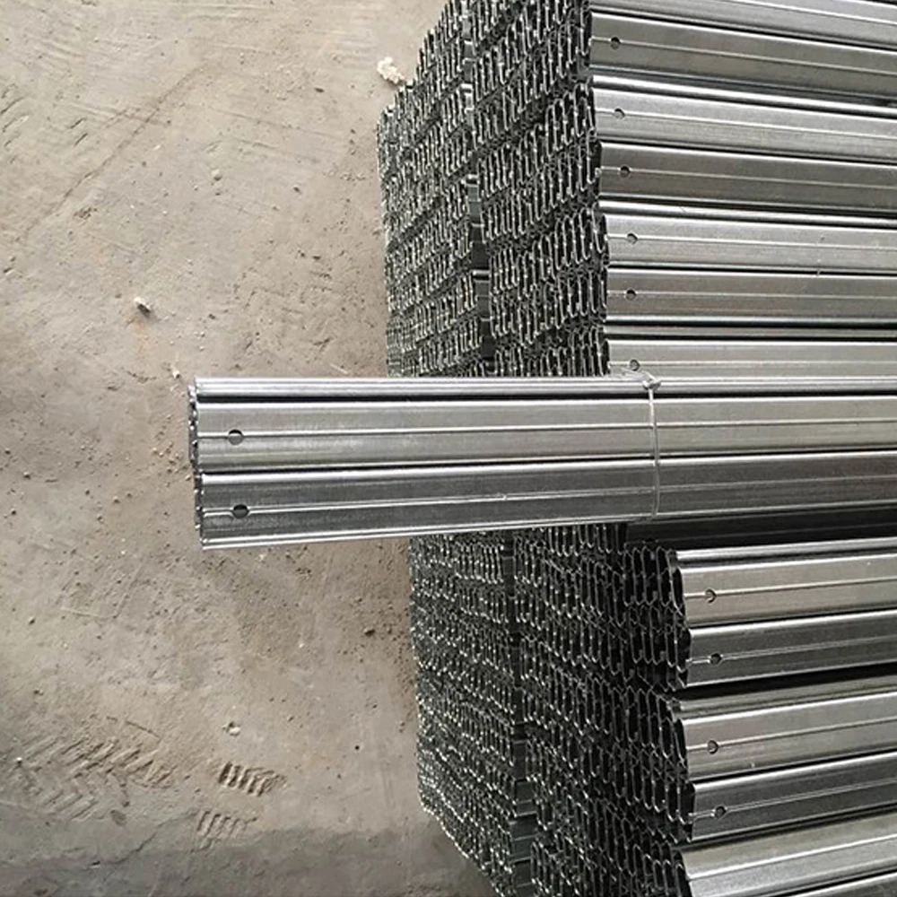 Factory wholesale price hot dip galvanized steel greenhousue lock channel for greenhouse film fixing