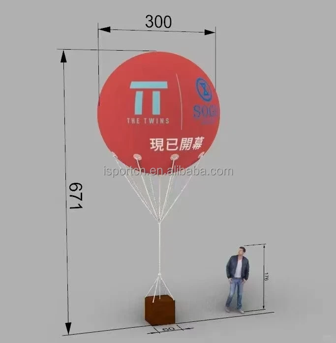 inflatable sky floating helium balloons,airtight PVC Inflatable hanging LED spheres for events,party and festival decorations