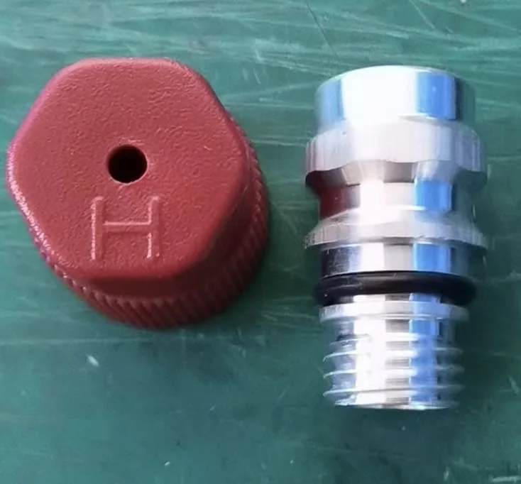 Manual Gas HVAC adapter valve aluminum High Side Valve