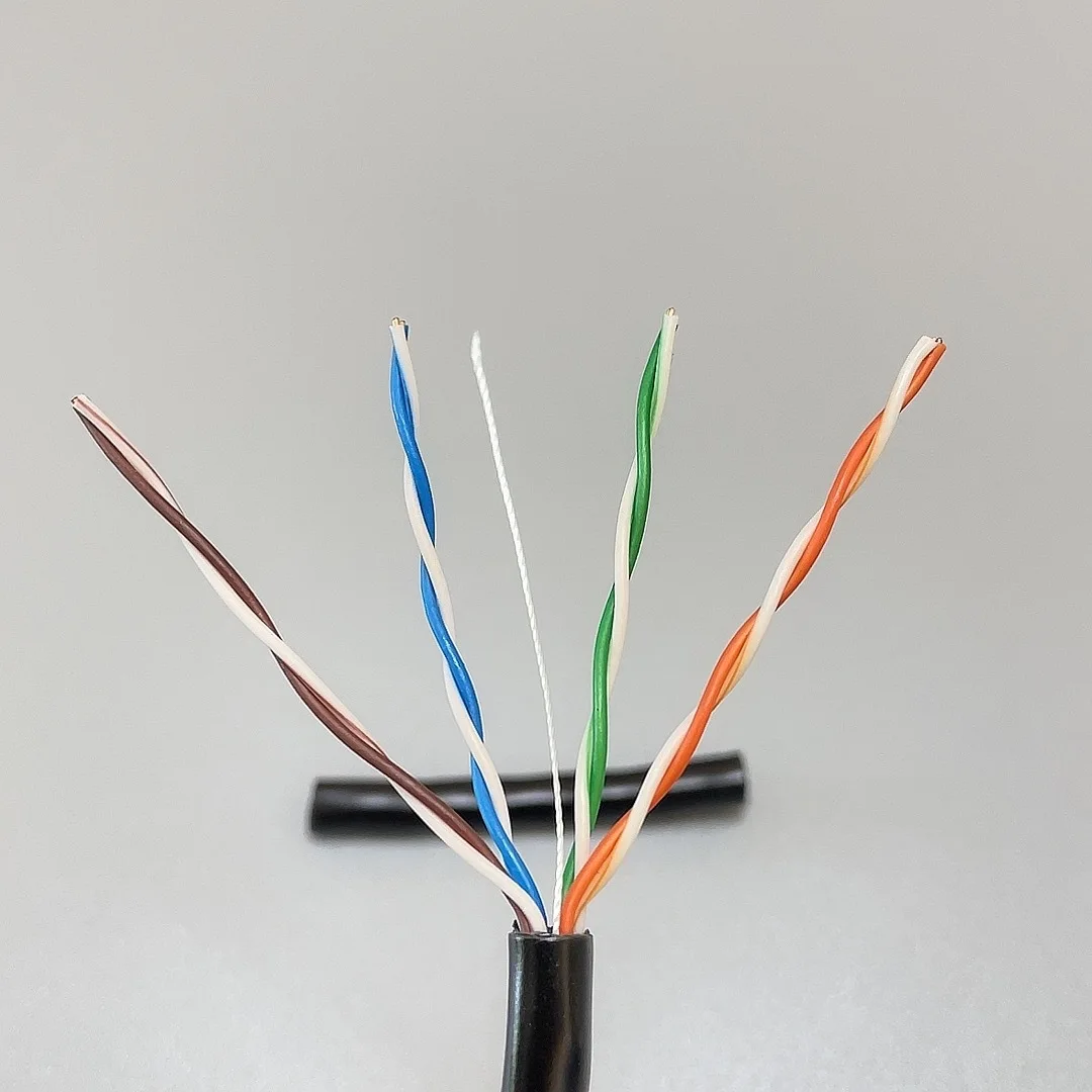 Category 6 network cable copper-clad aluminum gigabit supports Fluke engineering network cable Cat6 twisted pair