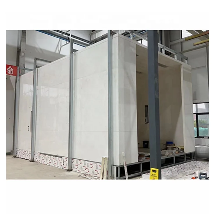 CE Approved Walk in Electrostatic Powder Coating Spray Booth