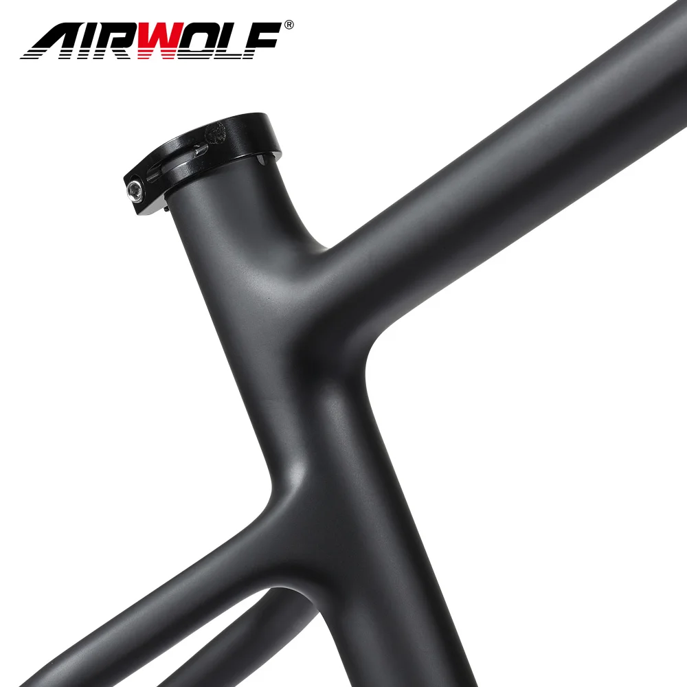  AIRWOLF Hardtail приятный на вид 135/142 мм Мост MTB рама 29ER горный углеродный руль для велосипеда