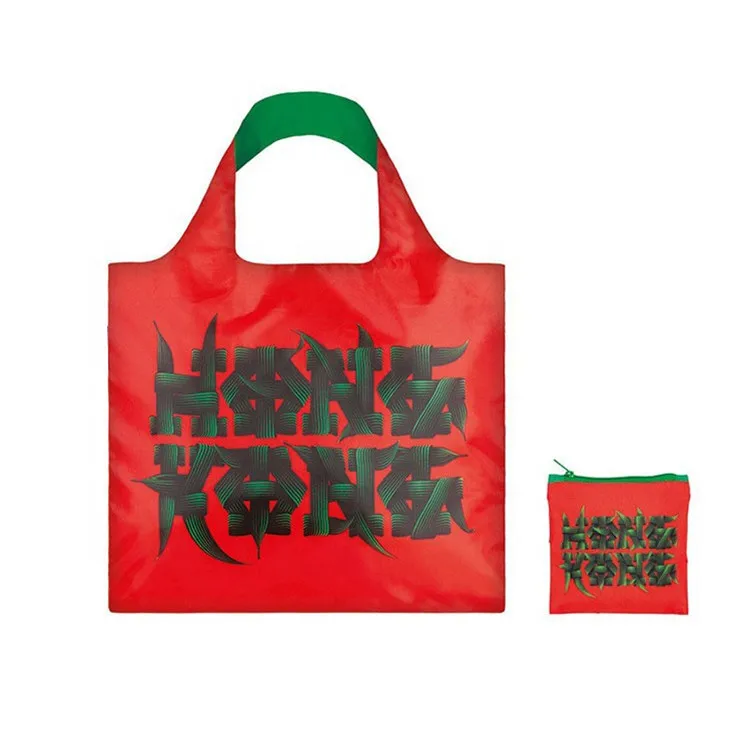 Wholesale Custom Eco Friendly Reusable Cloth Bag Fashionable Folding Shopping Bags