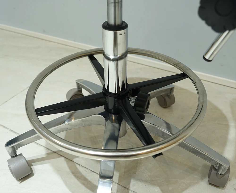 Стоматологическое оборудование alрабочая эргономичная с нижней полкой бесшумные ролики регулируемое врачебное вспомогательное кресло для клиник и больниц