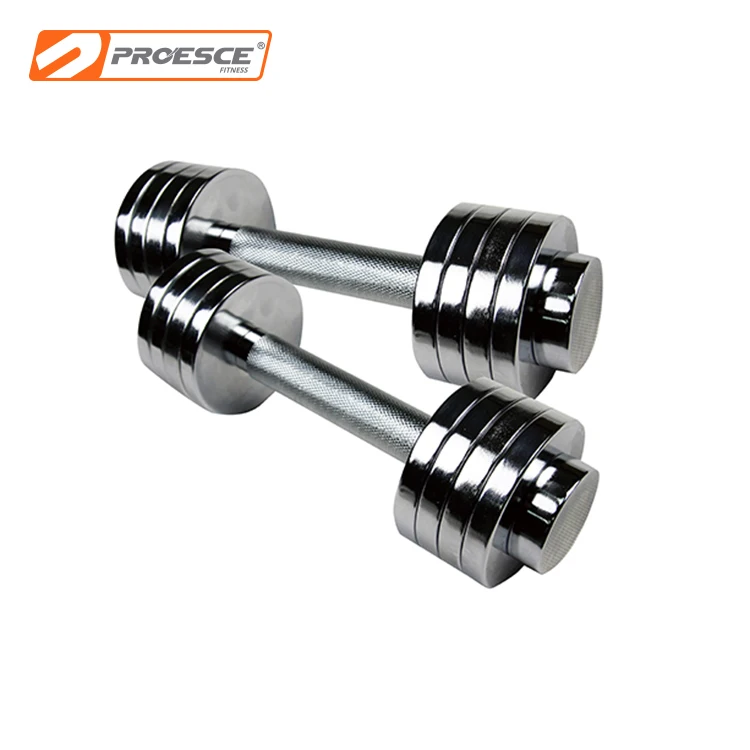 Round Dumbbell Weight Dumbbell Steel Chromed Dumbbell
