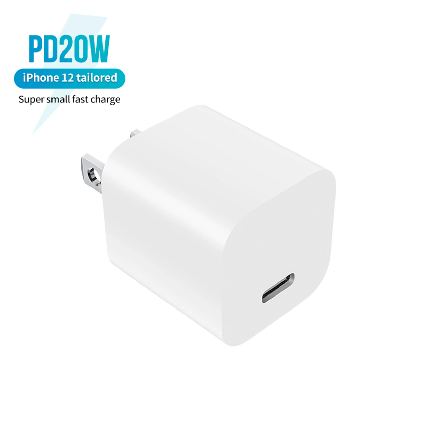 OEM 5V 3A 20W Usb C Power Adapter Fast Usb C wall Charger Quick 20W PD Charger For iPhone 13 Mini
