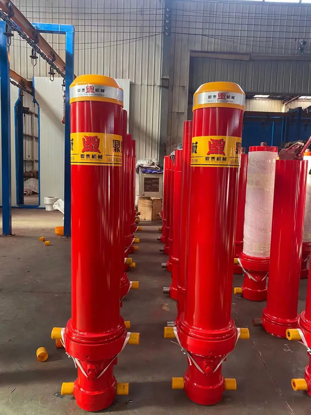 Dump truck lift hydraulic cylinder truck unloading lift