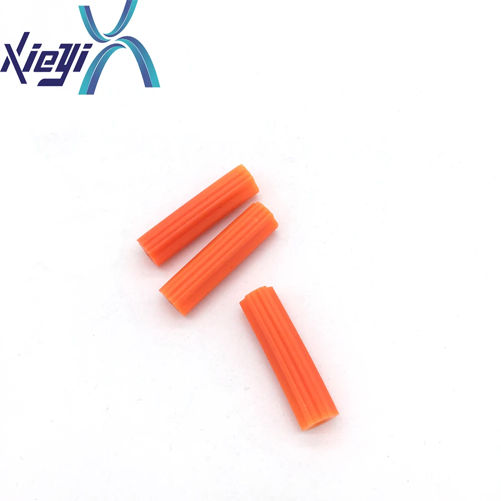Fastener plastic fixing wall plug plastic straight through plastic wall plug PE