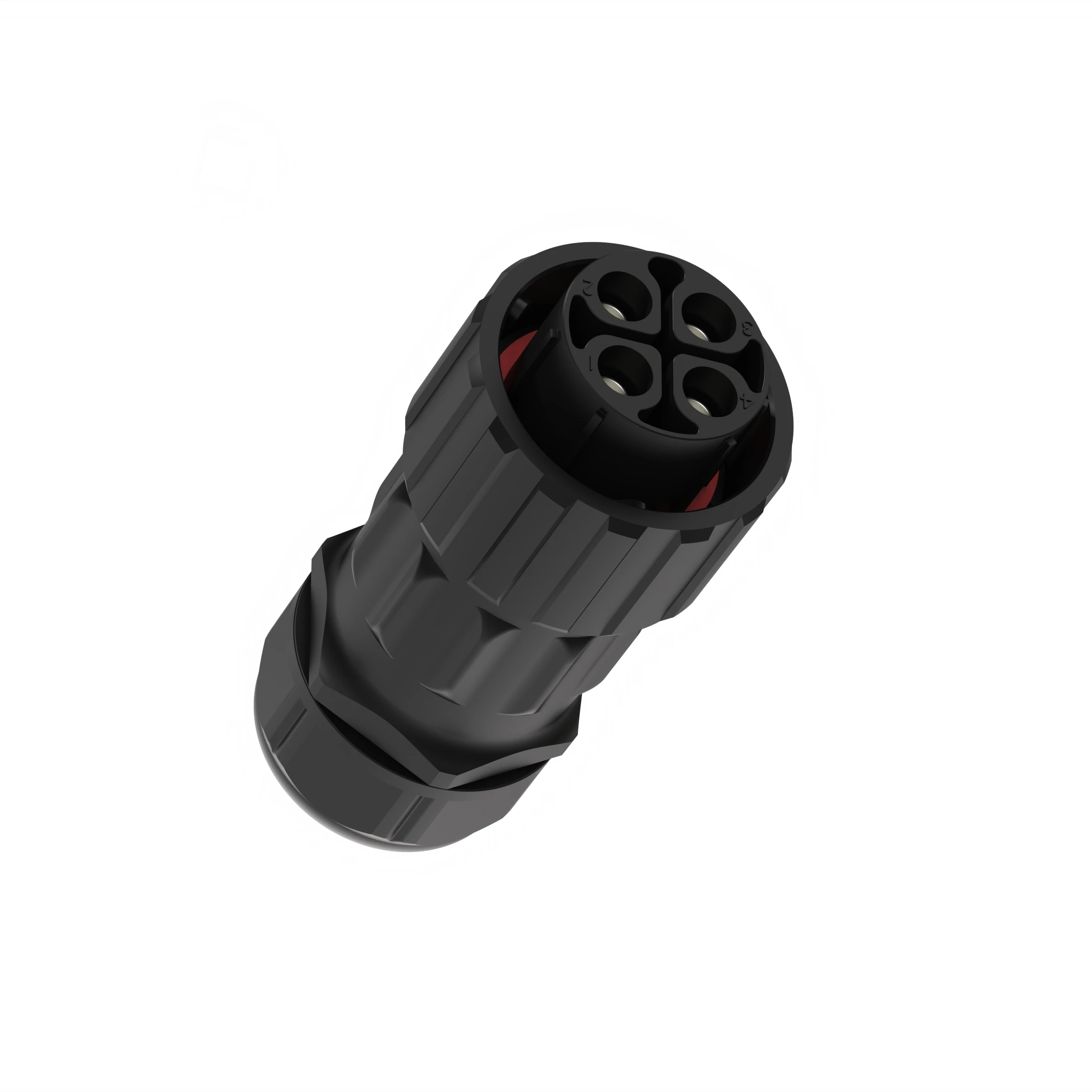 M40 waterproof 4 pin 120A bayonet connector with pole socket manufacturers