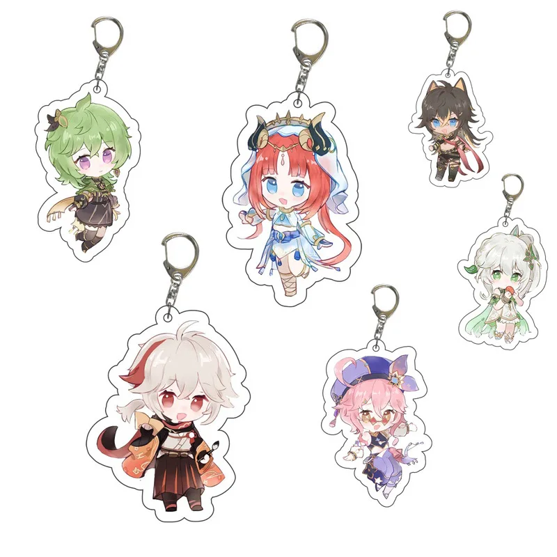 Free Sample China Supplier Clear Acrylic Keychain Custom Image Acrylic Keychain Plastic Keychain BIS KPOP Acrylic Charm