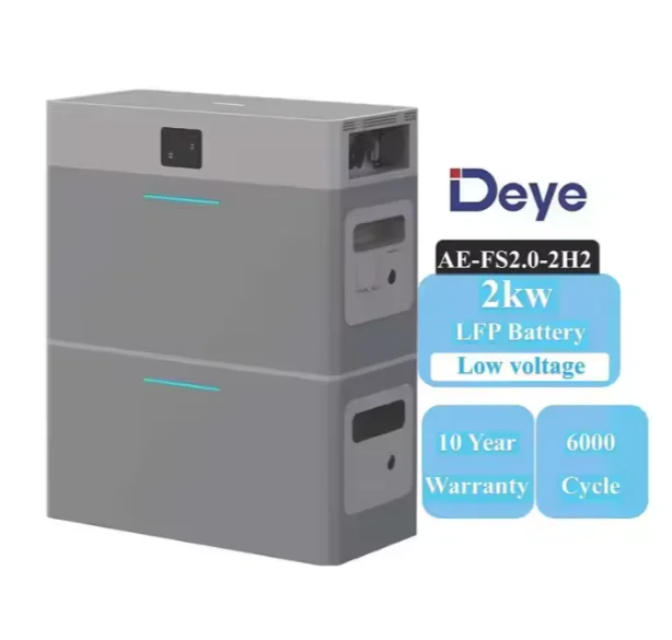 E-Stock Акционная батарея Deye AE-FS2.0-2H2 LiFePO4 48 В 51 2 52 40 А · ч литиевые батареи кВтч