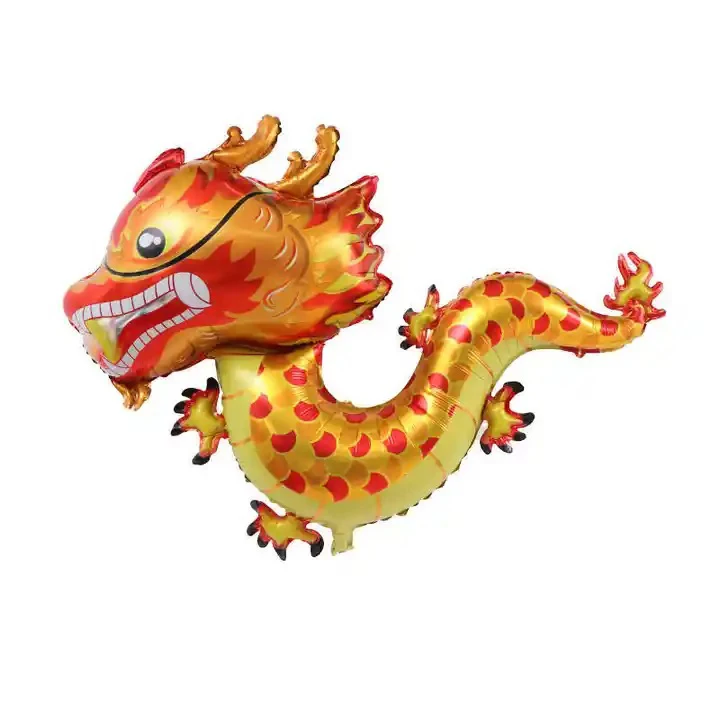 Chinese Dragon Balloon for 2024 Chinese New Year Party Favors Chinese Lunar New Year Lantern Festival Dragon Boat Festival Decor