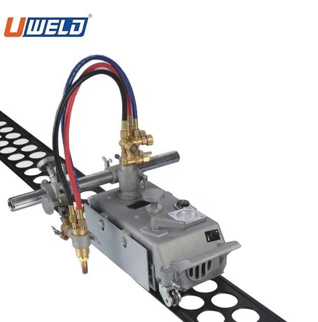 2021 Uweld CG-100 Straight Gas Cutting Machine with Track Performance High Efficient